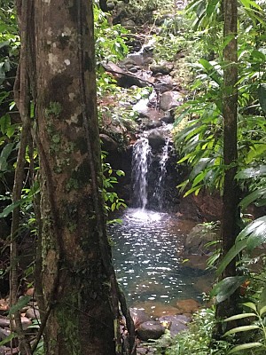 La trace de la rivière Quiock