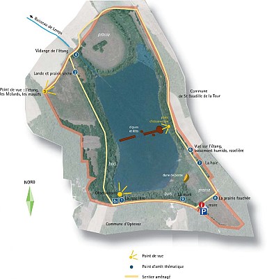 Espace Naturel Sensible de l’étang de Lemps