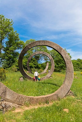 Chemin Fais'Art - Sculptures en pierre de Volvic