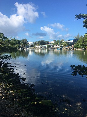 Traversé du Bourg de Anse Bertrand