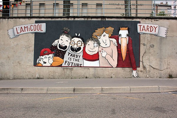 Street Art ça se mange sans fin, fresque Ella et Pitr