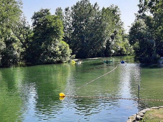 Baignade de Vindelle
