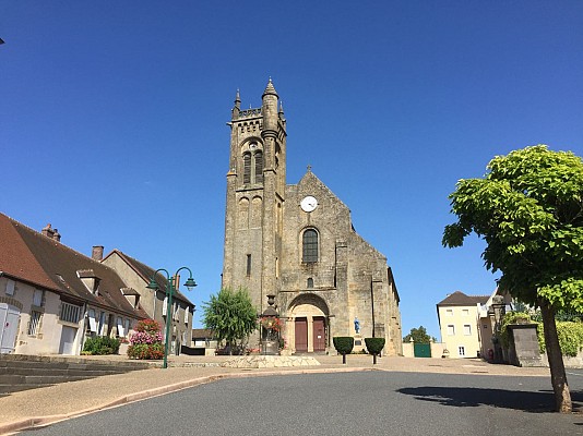 Église Saint-Gervais et Saint-Protais - Le Montet