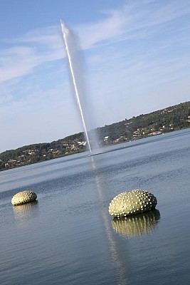 Le jet d'eau