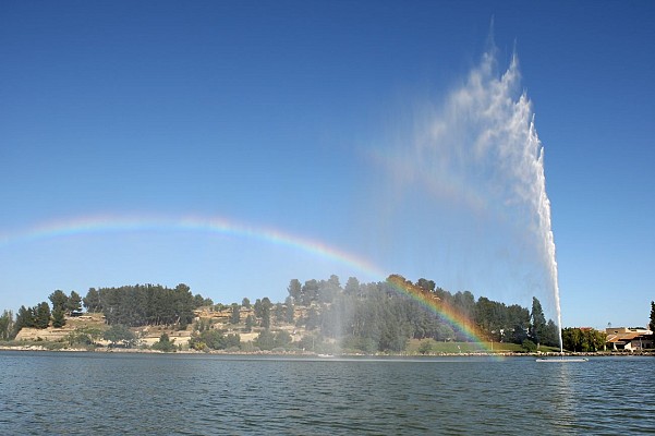Le jet d'eau