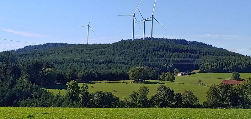 Valsonne - Circuit des éoliennes - sens horaire