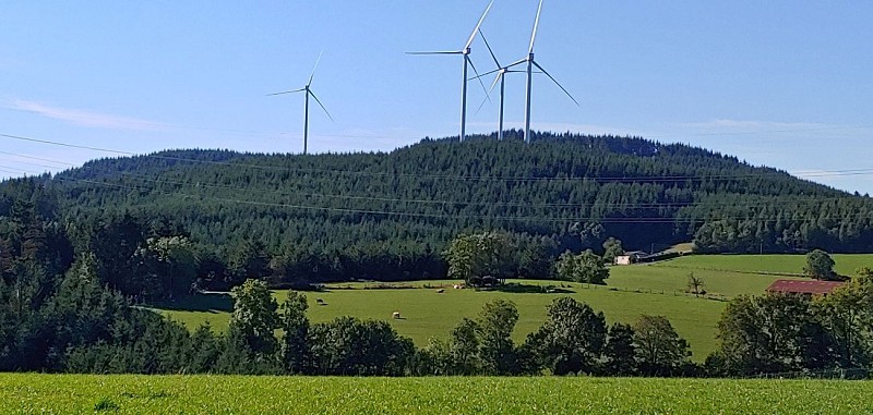 Valsonne - Circuit des éoliennes - sens antihoraire