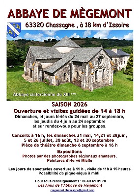 Abbaye de Mègemont - site cistercien
