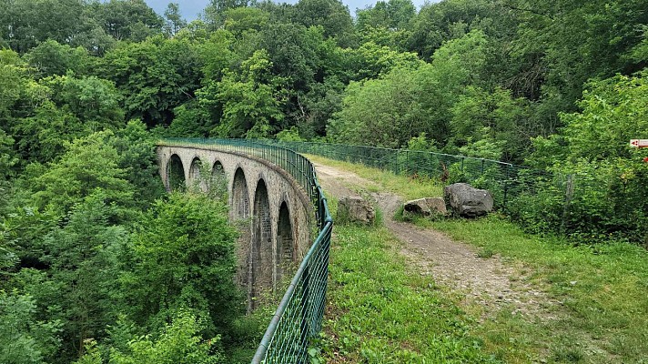 Viaduc et voie ferrée