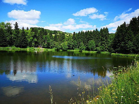 Plan d'eau du barrage du Berthier
