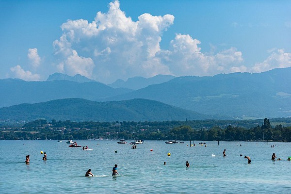 Plage d'Excenevex