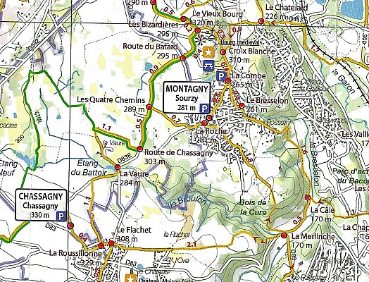 Extrait carte PDIPR