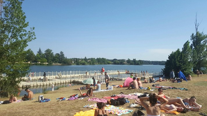 Baignade aménagée et surveillée de Rivières - Aiguelèze