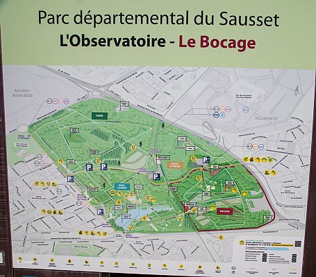 Plan du Sausset