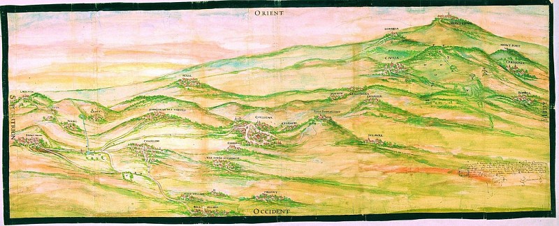 Borne frontière de 1613 - Verjon