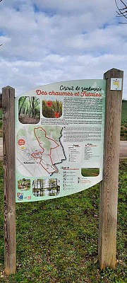 Panneau d'accueil