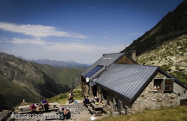 Sentier de Gironis ou liaison pédestre parking camping-cars/départ Mont Valier