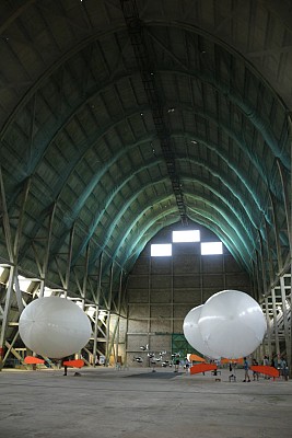 Le hangar à dirigeables d'Ecausseville