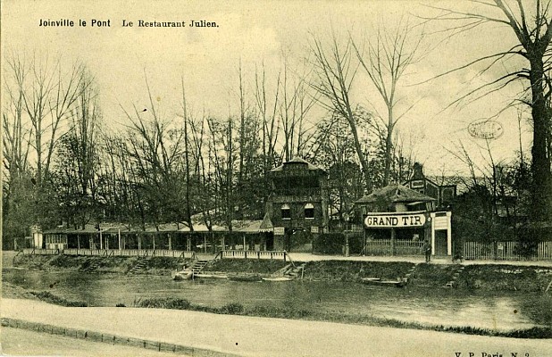 L'île Fanac du côté du petit bras de la Marne