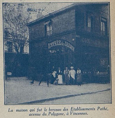 Les premiers ateliers Pathé Frères