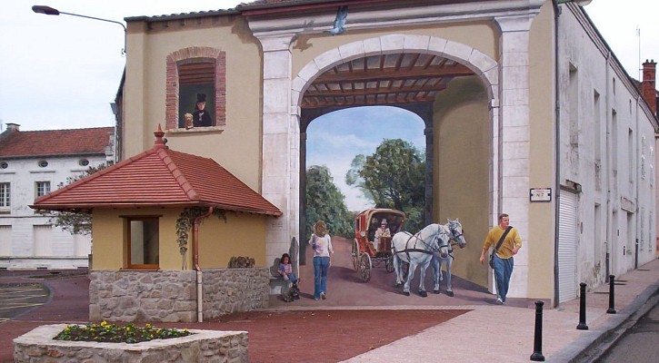Village de Saint-Martin-d'Estreaux