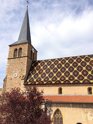 Eglise à Clocher Tour de Saint André d'Apchon