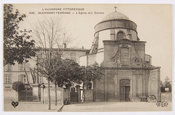 Chapelle du couvent des Carmes-Déchaux à Clermont-Ferrand | Pays d'Art et d'Histoire