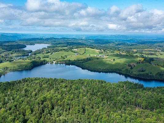Lac naturel de La Crégut