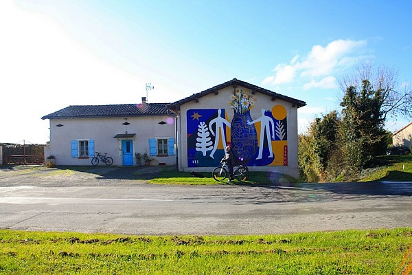 Fresque Murale : La danse de Pedro