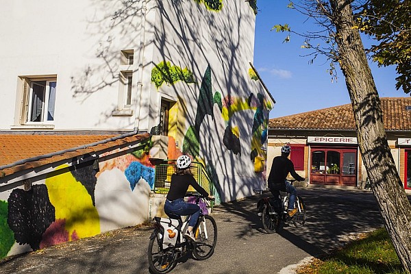 Fresque Murale : Je reste là de Jérôme SOUILLOT