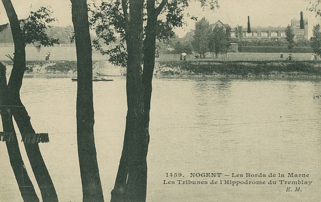 Au pont de Nogent, rive gauche (circuit, vélo, boucle)