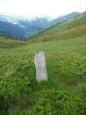 La borne romaine du Col du Jaillet et autres classées de Cordon