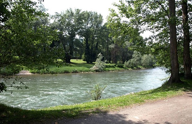 Vue sur le Gave de Pau