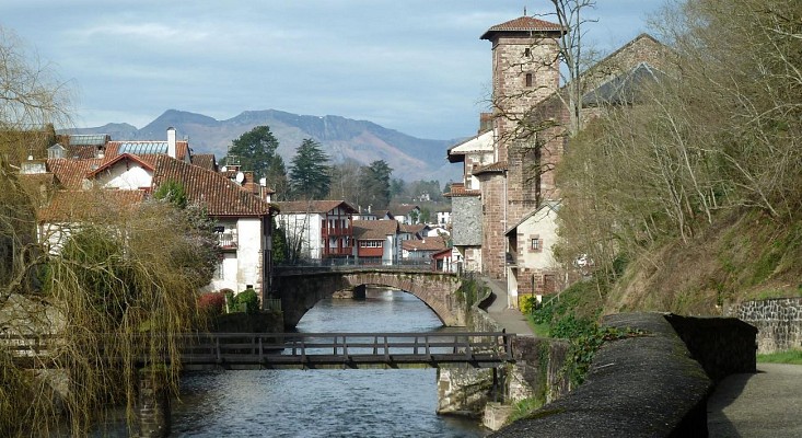 Vue sur Saint-Jean-Pied-de-Port
