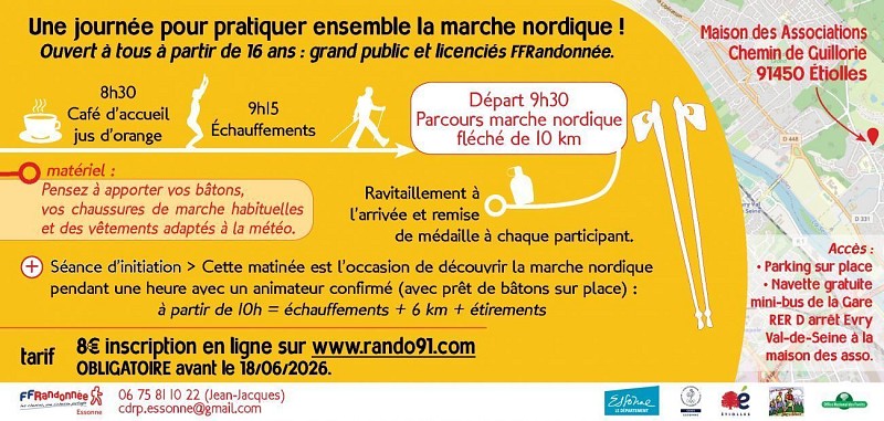 Flyer Marche Nordique verso