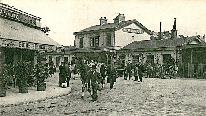 La gare du Pont de Mulhouse