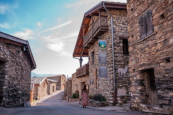 Le village de Besse-en-Oisans