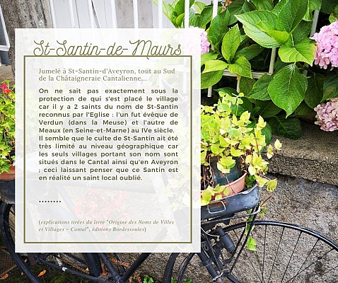 Saint-Santin, le village double