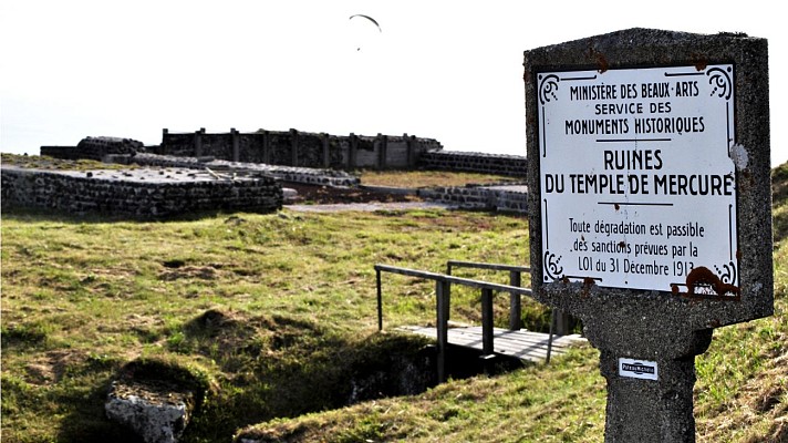 Vestiges du Temple de mercure à Orcines | Pays d'Art et d'Histoire