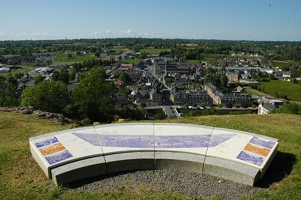 Le bourg de Gavray