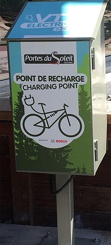 Terminal voor elektrische fietsen en mountainbikes - Crêt-Béni