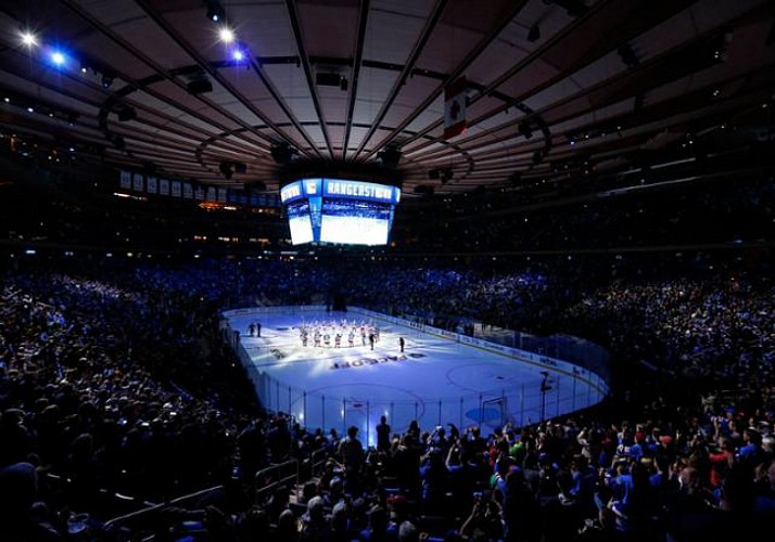 NHL (hockey) - Billet pour un match des Rangers au Madison Square Garden - New York
