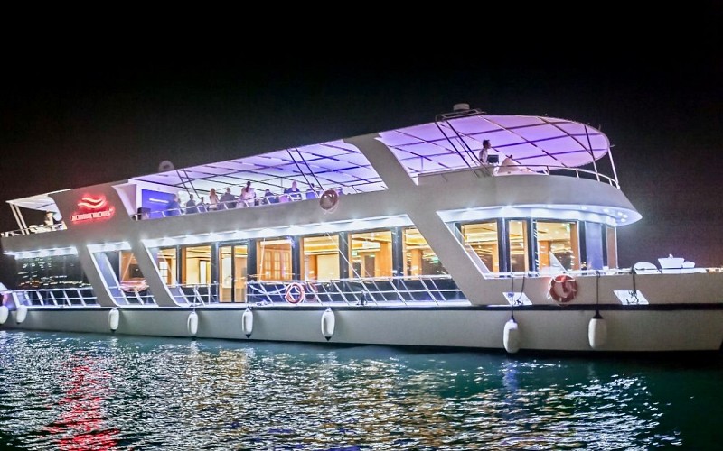 Marina Sunset Cruise with Live Music & Dinner Buffet
