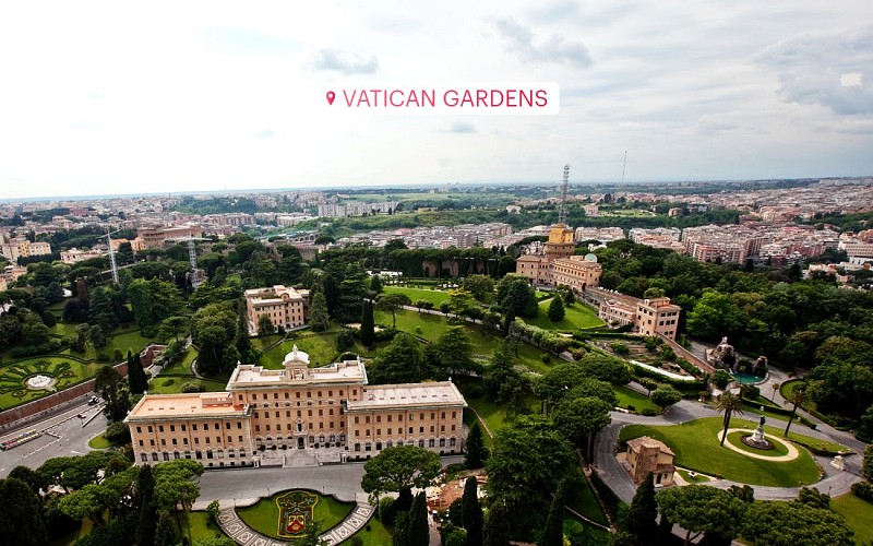 Vatican Gardens Guided Tour with Vatican Museum Access