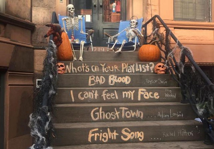 Spécial Halloween : Visite guidée de Brooklyn avec atelier de décoration de citrouille - En français