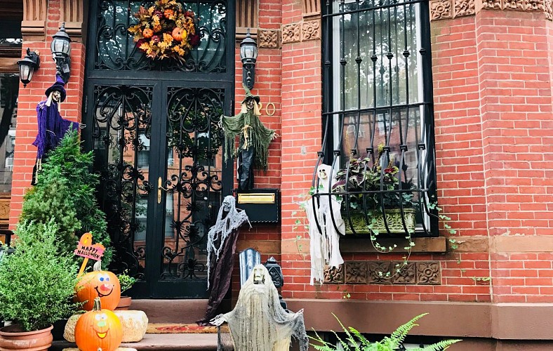Spécial Halloween : Visite guidée de Brooklyn avec atelier de décoration de citrouille - En français