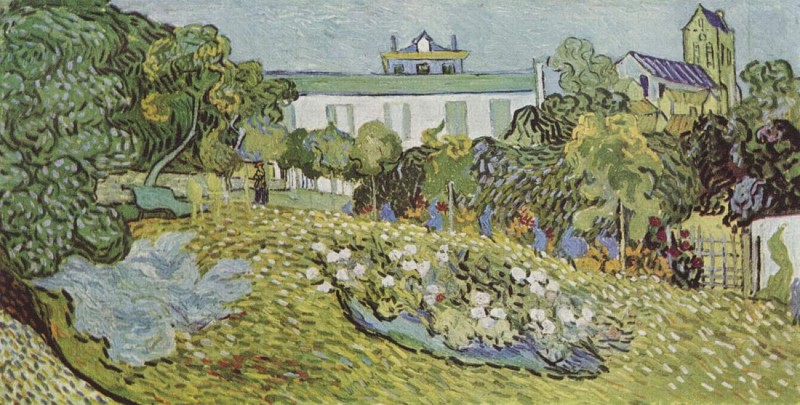 Vincent Van Gogh - Le jardin de Daubigny