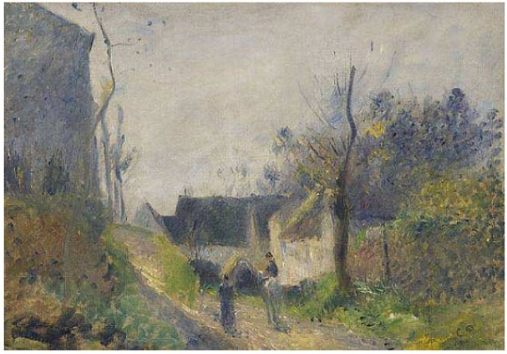 Pissarro - Paysage au Valhermeil
