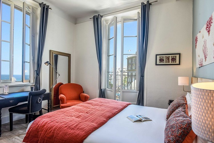 Hotel de l'Océan - Biarritz - Double Privilège Mer avec balcon