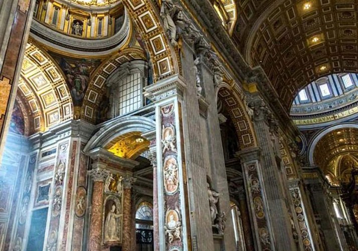 Visite guidée de la coupole de la Basilique Saint Pierre - Coupe-file - Rome